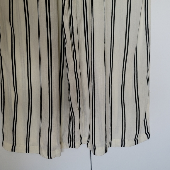 La Classe Couture Striped Wide Leg Jumpsuit Small Petite - Picture 7 of 9